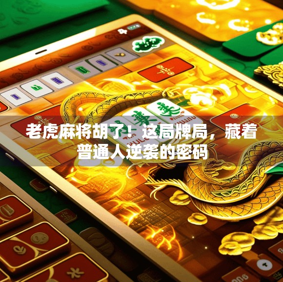 老虎麻将胡了!这局牌局,藏着普通人逆袭的密码 老虎麻将胡了!这局牌局,藏着普通人逆袭的密码