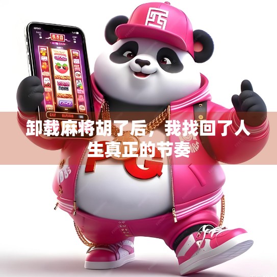 卸载麻将胡了后，我找回了人生真正的节奏