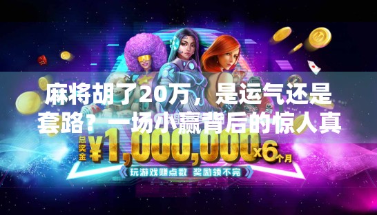 麻将胡了20万,是运气还是套路?一场小赢背后的惊人真相 麻将胡了20万,是运气还是套路?一场小赢背后的惊人真相