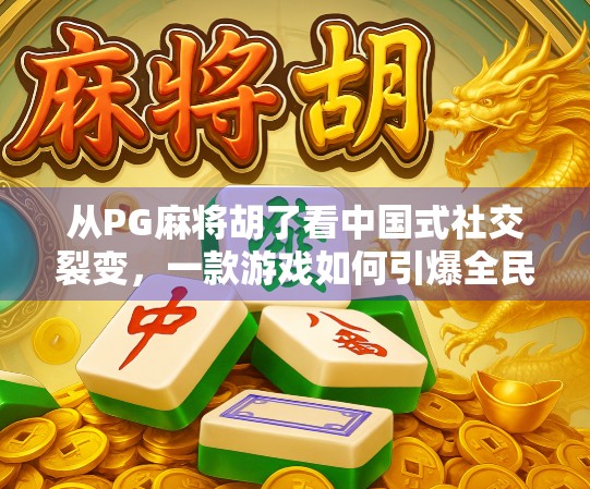 从PG麻将胡了看中国式社交裂变，一款游戏如何引爆全民娱乐浪潮？