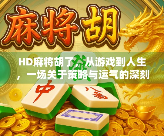 HD麻将胡了，从游戏到人生，一场关于策略与运气的深刻对话