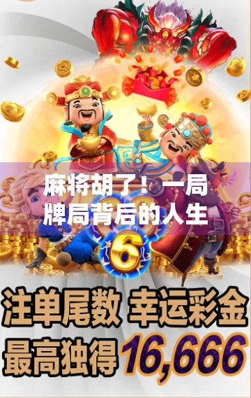 麻将胡了！一局牌局背后的人生启示，输赢之外，藏着我们最该珍惜的人情味