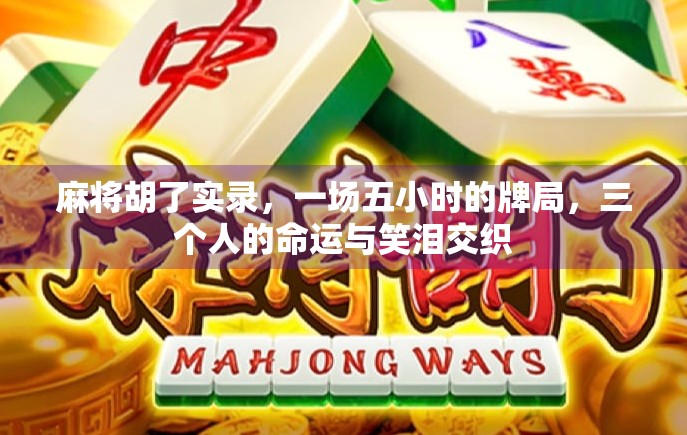 麻将胡了实录，一场五小时的牌局，三个人的命运与笑泪交织