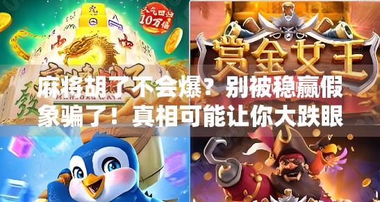 麻将胡了不会爆？别被稳赢假象骗了！真相可能让你大跌眼镜！