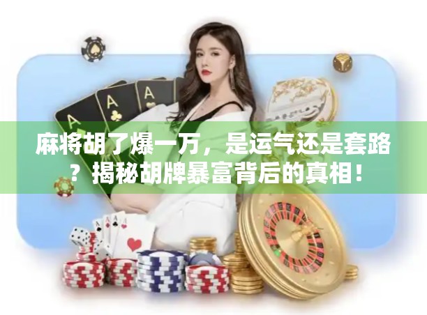 麻将胡了爆一万，是运气还是套路？揭秘胡牌暴富背后的真相！