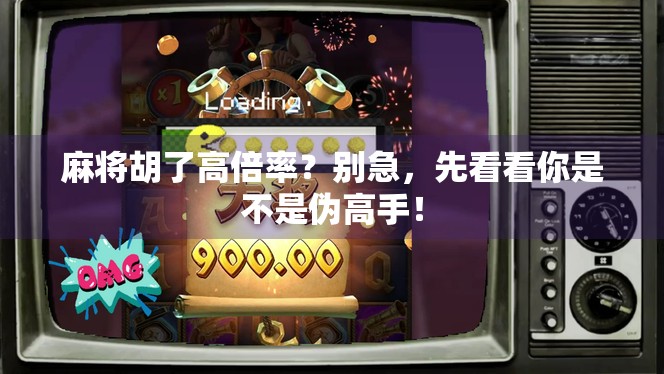 麻将胡了高倍率?别急,先看看你是不是伪高手! 麻将胡了高倍率?别急,先看看你是不是伪高手!