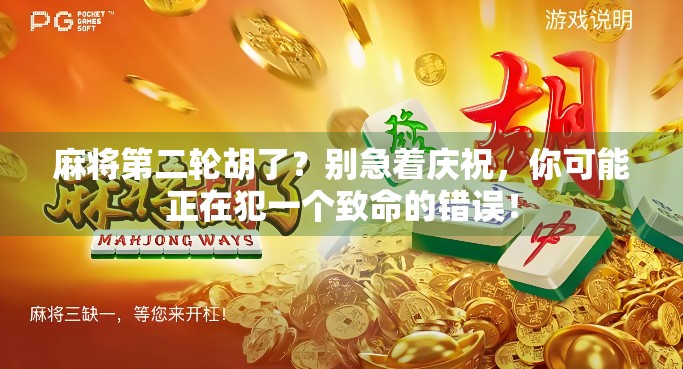 麻将第二轮胡了?别急着庆祝,你可能正在犯一个致命的错误! 麻将第二轮胡了?别急着庆祝,你可能正在犯一个致命的错误!