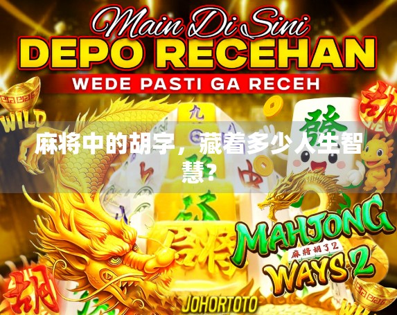 麻将中的胡字，藏着多少人生智慧？