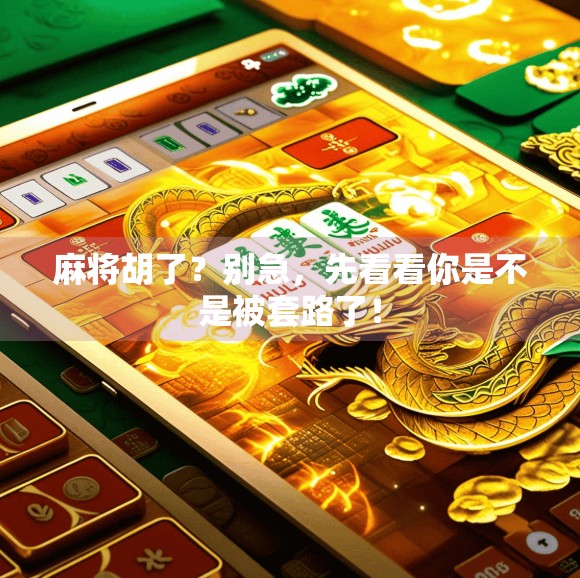 麻将胡了？别急，先看看你是不是被套路了！