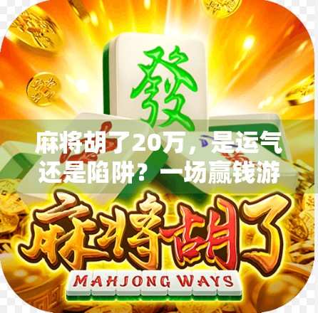 麻将胡了20万，是运气还是陷阱？一场赢钱游戏背后的真相